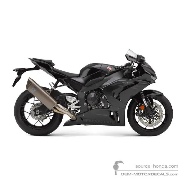 HONDA CBR1000RR FIREBLADE SP 2020 - Zwart - Matte Pearl Morion Black
