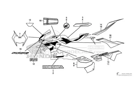 Honda CBR1000RR FIREBLADE SP 2022 - Rojo