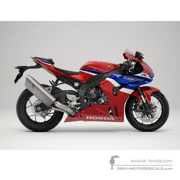 Honda CBR1000RR FIREBLADE 2024 - Rood - Grand Prix Red