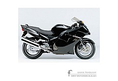 Autocollants pour Honda CBR1100XX SUER BLACKBIRD 2001 - Noir • Honda Autocollants OEM