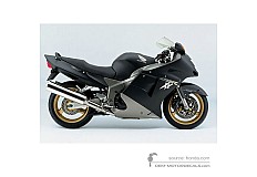 Autocollants pour Honda CBR1100XX SUPER BLACKBIRD 2004 - Noir • Honda Autocollants OEM