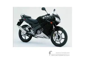 Autocollants pour Honda CBR125R 2004 - Noir • Honda Autocollants OEM