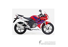 Decals for Honda CBR125R 2005 - Red • Honda OEM Decals