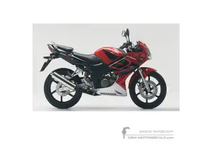 Decals for Honda CBR125R 2006 - Red • Honda OEM Decals