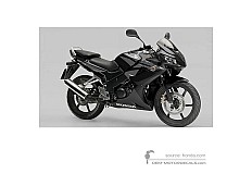 Autocollants pour Honda CBR125R 2007 - Noir • Honda Autocollants OEM
