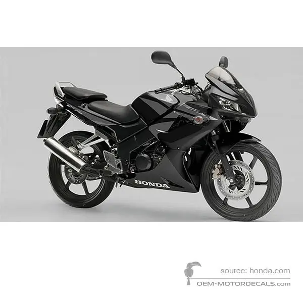Honda CBR125R 2007 - Negro - Graphite Black