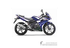 Pegatinas para Honda CBR125R 2008 - Azul • Honda Pegatinas OEM