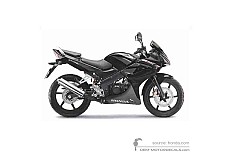 Stickers voor Honda CBR125R 2008 - Zwart • Honda OEM Stickers