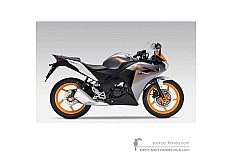 Pegatinas para Honda CBR125R 2011 - Plata • Honda Pegatinas OEM