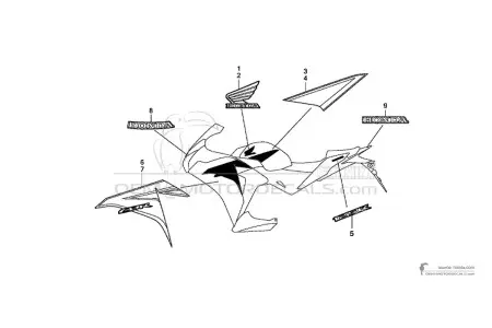 Honda CBR125R 2011 - Argento