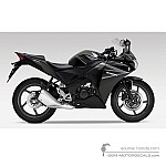 Honda CBR125R 2012 - Schwarz