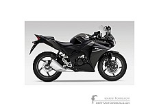 Pegatinas para Honda CBR125R 2012 - Negro • Honda Pegatinas OEM
