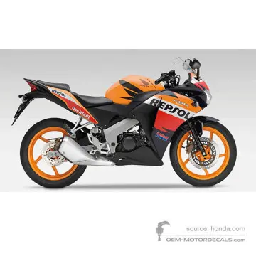 Honda CBR125R 2012