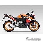 Honda CBR125R 2013 - Orange