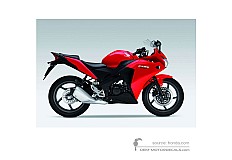Decals for Honda CBR125R 2014 - Red • Honda OEM Decals