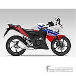 Honda CBR125R 2015 - Wit