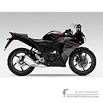 Honda CBR125R 2015 - Zwart