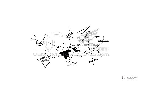 Honda CBR125R 2015 - Wit