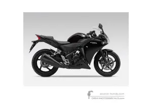 Decals for Honda CBR250R 2013 - Black • Honda OEM Decals