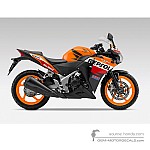 Honda CBR250R 2013 - Orange