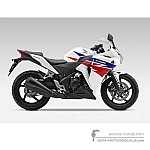 Honda CBR250R 2013 - White