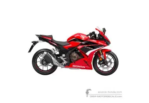 Autocollants pour CBR500R 2023 - Rouge • Honda Autocollants OEM