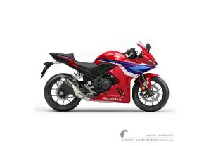 Decals for Honda CBR500R 2025 • Honda OEM Decals