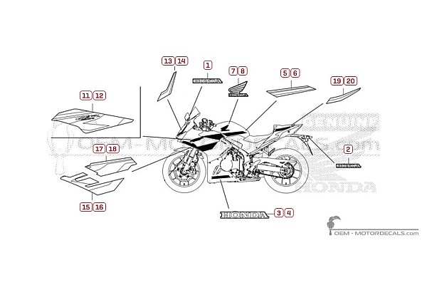 Honda CBR500R 2025