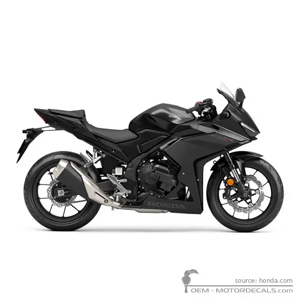 Honda CBR500R 2026 - Mat Gunpowder Black Metallic