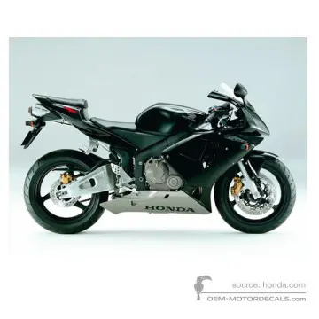 Honda CBR600RR 2003 - Negro - Black
