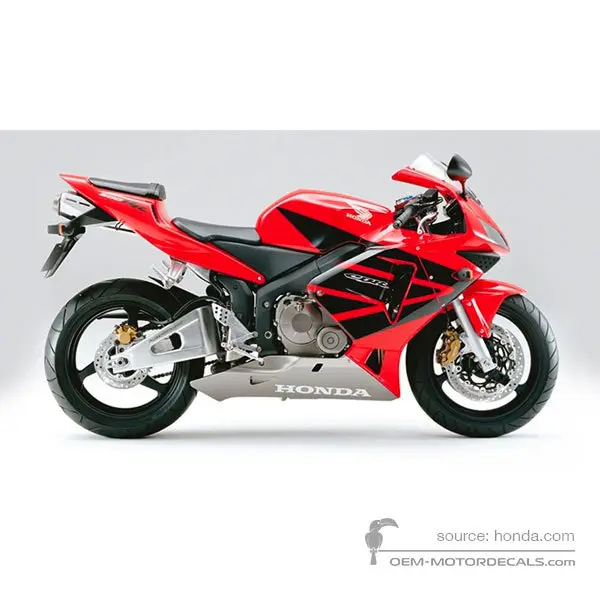 Honda CBR600RR 2003 - Czerwony - Italian Red