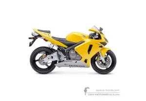 Adesivi per Honda CBR600RR 2003 - Giallo • Honda Adesivi OEM