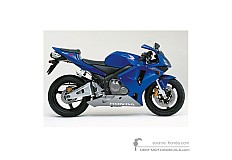 Adesivi per Honda CBR600RR 2004 - Blu • Honda Adesivi OEM