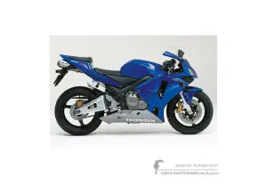 Aufkleber für Honda CBR600RR 2004 - Blau • Honda OEM-Aufkleber