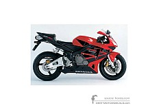 Adesivi per Honda CBR600RR 2004 - Rosso • Honda Adesivi OEM