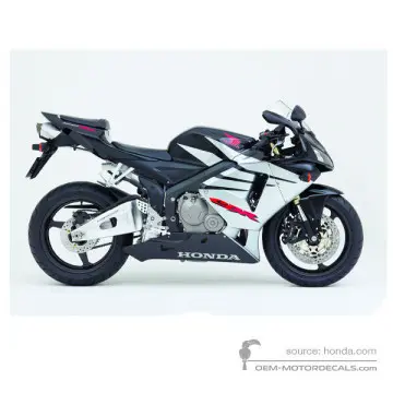 Honda CBR600RR 2005 - Negro - Black