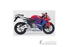 Decals for Honda CBR600RR 2005 - Red • Honda OEM Decals