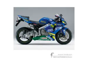 Pegatinas para Honda CBR600RR 2006 - Azul • Honda Pegatinas OEM