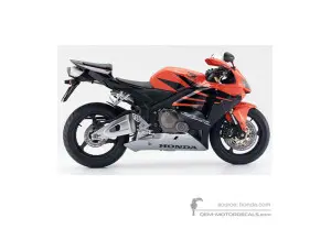 Aufkleber für Honda CBR600RR 2006 - Orange • Honda OEM-Aufkleber