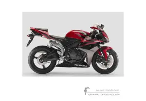 Stickers voor Honda CBR600RR 2007 - Rood • Honda OEM Stickers