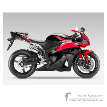 Honda CBR600RR 2009 - Schwarz - Graphite Black