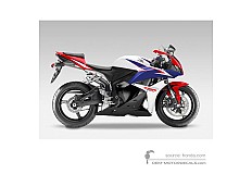 Autocollants pour Honda CBR600RR 2010 - Blanc • Honda Autocollants OEM