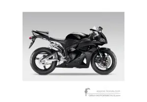 Aufkleber für Honda CBR600RR 2011 - Schwarz • Honda OEM-Aufkleber