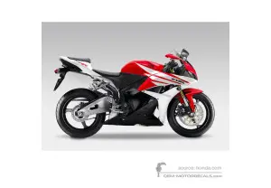 Aufkleber für Honda CBR600RR 2012 - Rot • Honda OEM-Aufkleber