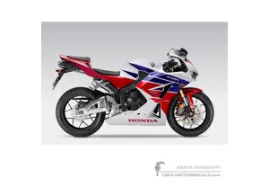 Aufkleber für Honda CBR600RR 2015 - Weiss • Honda OEM-Aufkleber