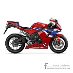 Honda CBR600RR 2024 - Red