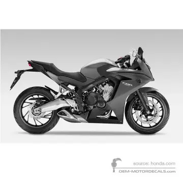Honda CBR650F 2014 - Grijs - Sword Silver Metallic