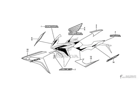 Honda CBR650F 2014 - Wit