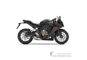 Autocollants pour Honda CBR650F 2017 - Noir • Honda Autocollants OEM