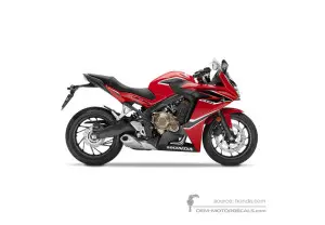 Stickers voor Honda CBR650F 2017 - Rood • Honda OEM Stickers